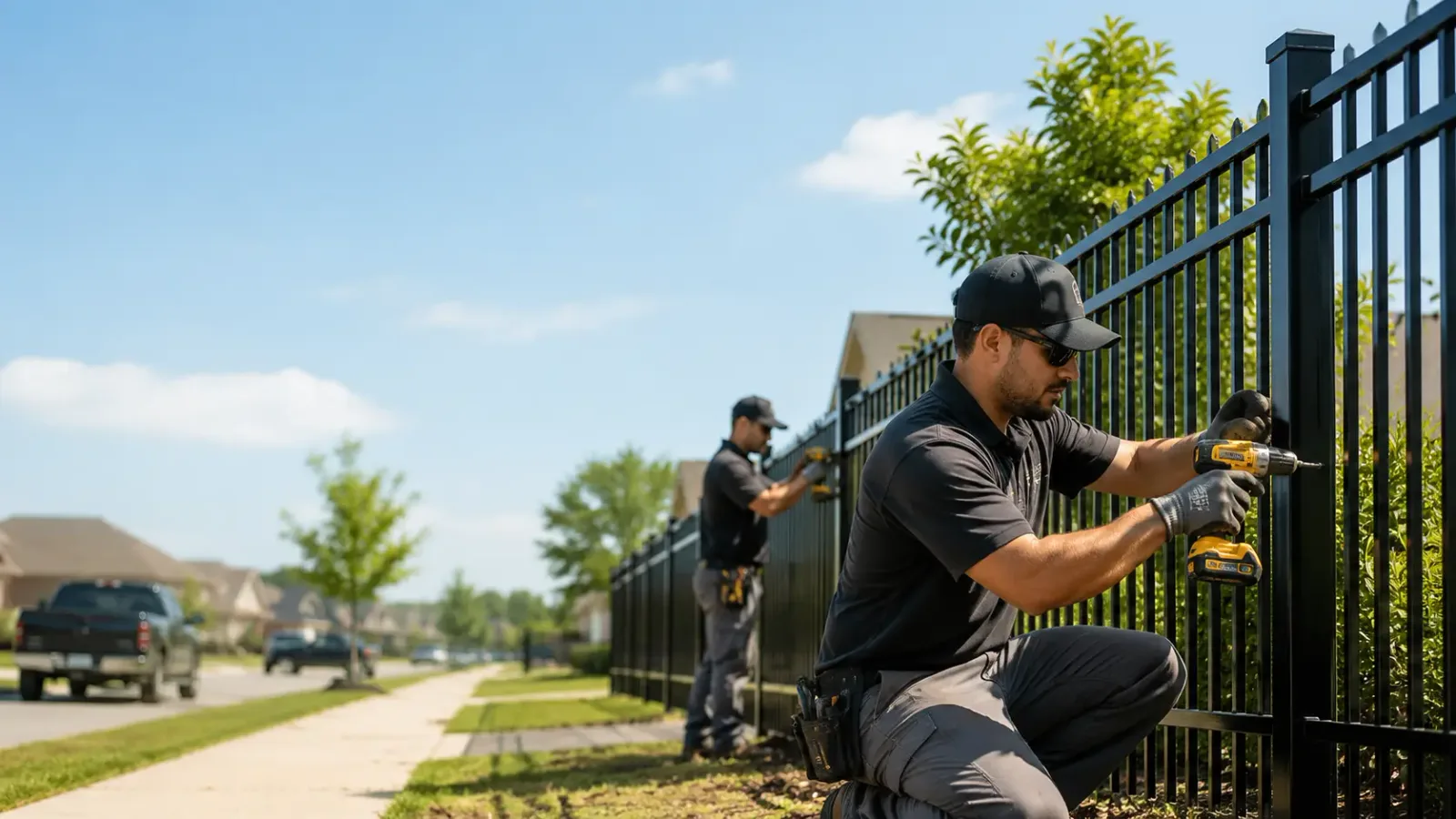 Metal Fence Installation in Forestburg, TX